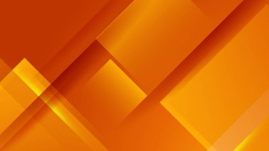 Posterler, afişler, iniş sayfası konsepti resmi için geometrik yaratıcı ve minimal gradyan kavramlara sahip soyut minimal turuncu arkaplan