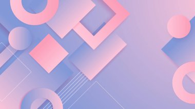 Soyut mavi ve pembe arkaplan