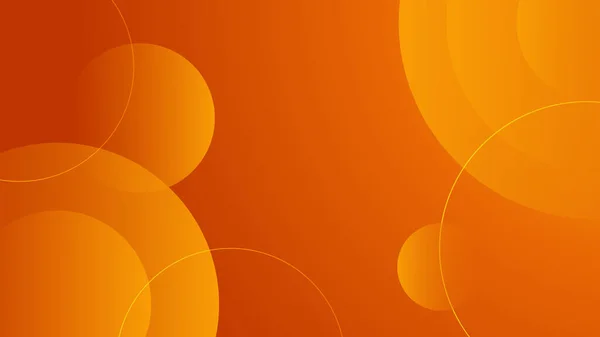 現代のオレンジ色の黄色の幾何学的な図形企業抽象技術の背景 ベクトル抽象グラフィックデザインバナーパターンプレゼンテーション背景Webテンプレート — ストックベクタ