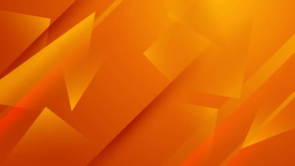 ポスター バナー ランディングページのコンセプトイメージのための幾何学的創造性と最小勾配の概念を持つ抽象最小オレンジの背景 — ストックベクタ