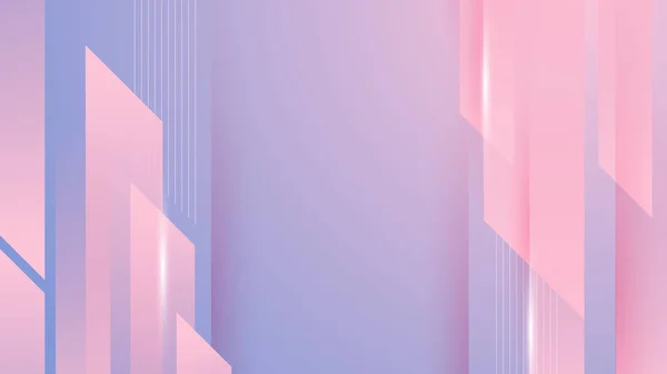 Abstract Blauwe Roze Achtergrond — Stockvector