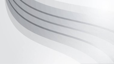 Sunum tasarımı, oyun arkaplanı, sosyal medya kapağı için soyut beyaz arkaplan