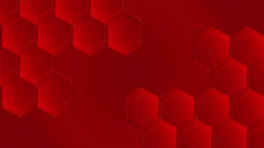 abstract red background minimal, abstract creative overlap digital background, modern landing page concept vector.