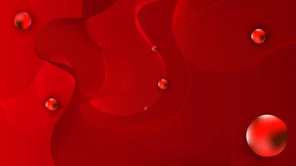 Abstract Red Background Minimal Abstract Creative Overlap Digital Background Modern — Stok Vektör