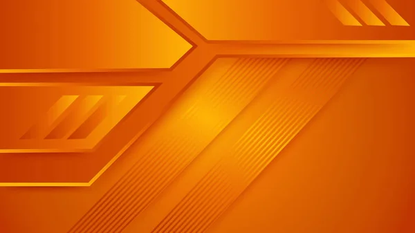 抽象的なオレンジと黄色のグラデーションの背景 — ストックベクタ