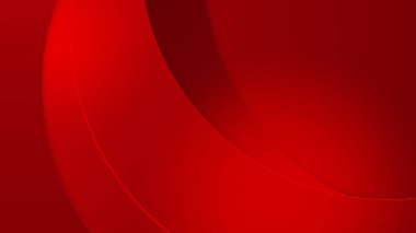 abstract red background minimal, abstract creative overlap digital background, modern landing page concept vector.
