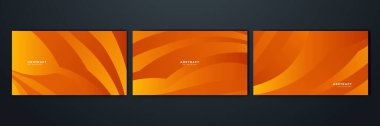 Turuncu renkli soyut minimal arkaplan