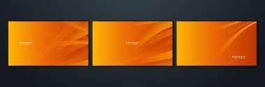 Turuncu renkli soyut minimal arkaplan