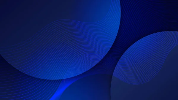 Fondo Presentación Abstracta Azul Moderno Con Sombra Estratificado Rectángulo Luz — Archivo Imágenes Vectoriales
