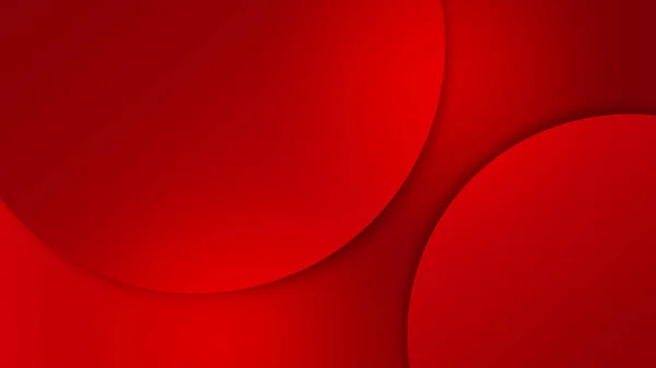 Red Abstract Background Technology Banner Design — Stock Vector