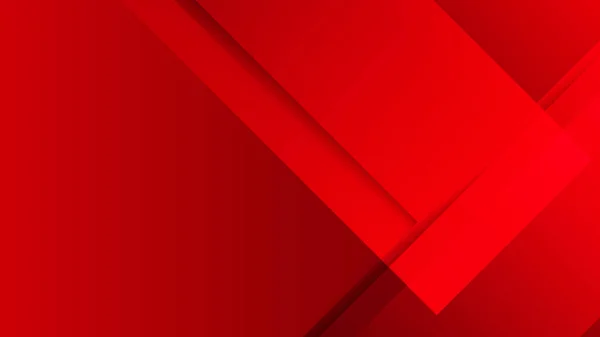 Красный Абстрактный Фон Дизайна Баннера Технологии — стоковый вектор