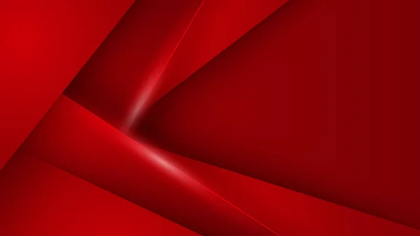 Roter Abstrakter Hintergrund Für Technologie Banner Design — Stockvektor
