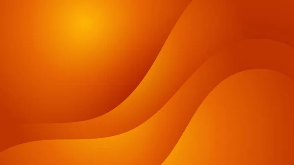 Абстрактный Динамический Желтый Оранжевый Фон — стоковый вектор