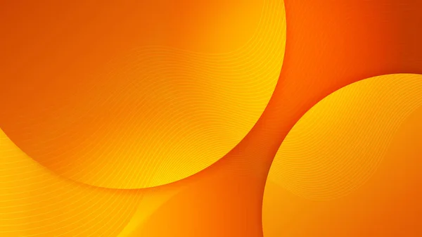 Abstract Minimal Background Orange Color — Stock Vector