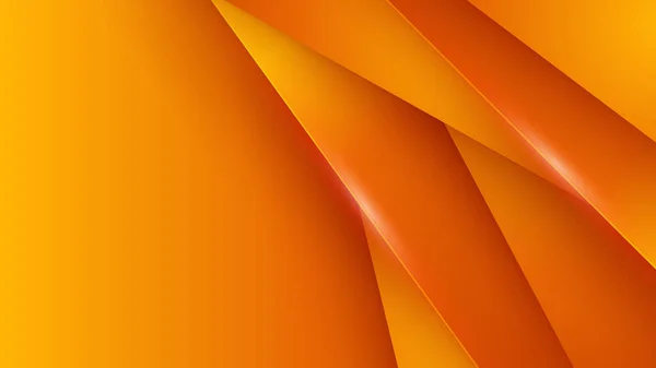 Abstract Dynamische Gele Oranje Achtergrond — Stockvector