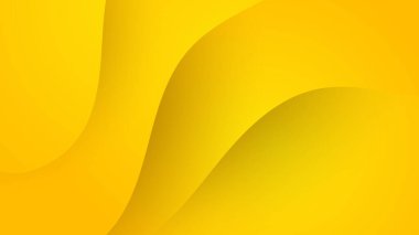 İş veya kurumsal sunum tasarımı için soyut sarı arkaplan