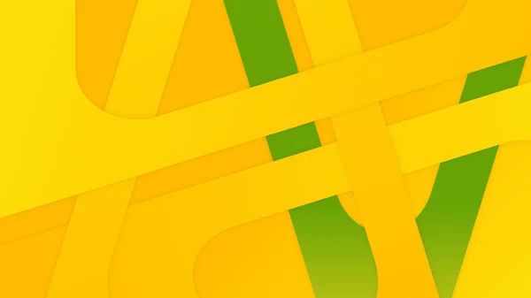 Abstrakter Gelber Und Grüner Hintergrund — Stockvektor
