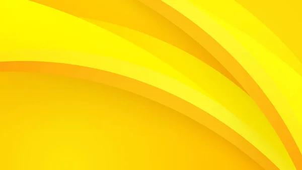 비즈니스 프레젠테이션 디자인의 추상적 노란색 — 스톡 벡터