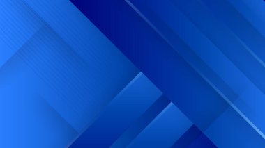 Gölge katmanlı ışık dikdörtgenli modern mavi soyut sunum arkaplanı. Sunum, afiş, kapak, web, el ilanı, kart, poster, duvar kağıdı, doku, slayt tasarımı