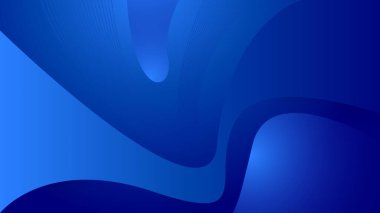 Metin için boş alanı olan mavi soyut arkaplan vektörü