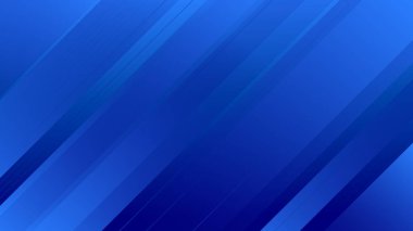 Dinamik ve soyut mavi arkaplan posteri. teknoloji ağı Vektör illüstrasyonu.