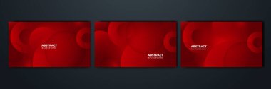 abstract red background minimal, abstract creative overlap digital background, modern landing page concept vector.