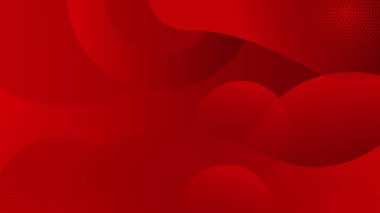 abstract red background minimal, abstract creative overlap digital background, modern landing page concept vector.