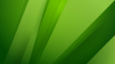 Soyut yeşil arkaplan. Sunum tasarımı için vektör illüstrasyonu, pilot şablonu tasarımı