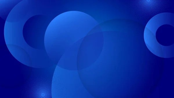 Moderner Blauer Hintergrund Für Präsentationsdesign — Stockvektor