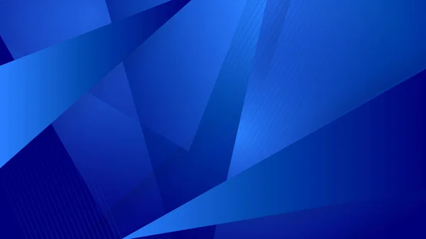 Abstraktní Modré Geometrické Tvary Pozadí Vektorový Abstraktní Grafický Design Banner — Stockový vektor