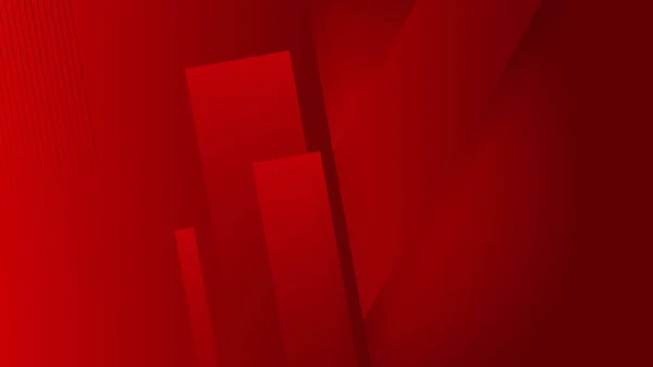 Abstract Red Background Minimal Abstract Creative Overlap Digital Background Modern — ストックベクタ