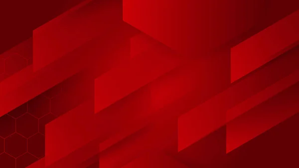 Abstract Red Background Minimal Abstract Creative Overlap Digital Background Modern — Image vectorielle