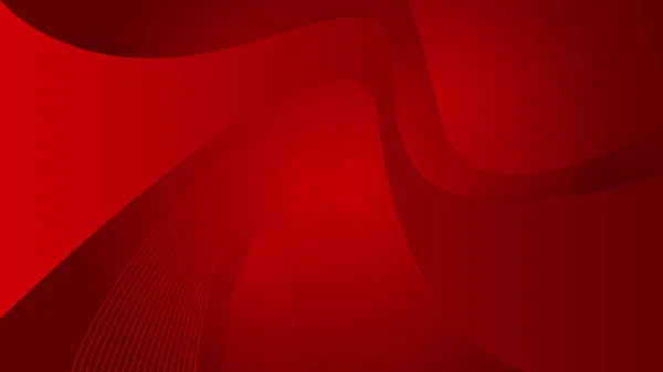 Abstract Red Background Minimal Abstract Creative Overlap Digital Background Modern — Vettoriale Stock