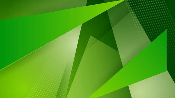 Abstracte Groene Achtergrond Vector Illustratie Voor Presentatie Ontwerp Flyer Template — Stockvector