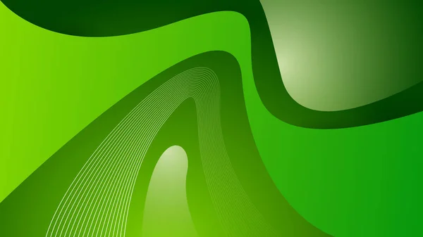 Абстрактний Зелений Фон Векторні Ілюстрації Дизайну Презентації Дизайн Шаблонів Флаєрів — стоковий вектор