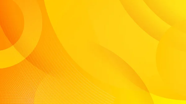 オレンジ黄色の抽象的な背景 — ストックベクタ