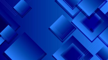 Koyu mavi geometrik şekiller soyut arkaplan geometrisi parlaklığı ve sunum tasarımı için katman element vektörü. İş dünyası, şirket, kurum, parti, şenlik, seminer ve görüşmeler için uygun.