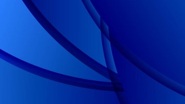 Soyut mavi geometrik şekiller hafif gümüş teknoloji arka plan vektörünü oluşturur. Modern diyagonal sunum arkaplanı.