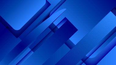 Soyut koyu mavi eğimli arkaplan. Festival kurumsal sektörü ve kurumu için modern koyu mavi soyut arkaplan tasarımı.