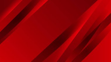 Soyut kırmızı arkaplan. Vektör soyut grafik tasarım sancak deseni sunum arkaplan şablonu.