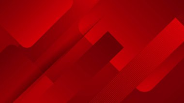 Soyut kırmızı arkaplan. Vektör soyut grafik tasarım sancak deseni sunum arkaplan şablonu.