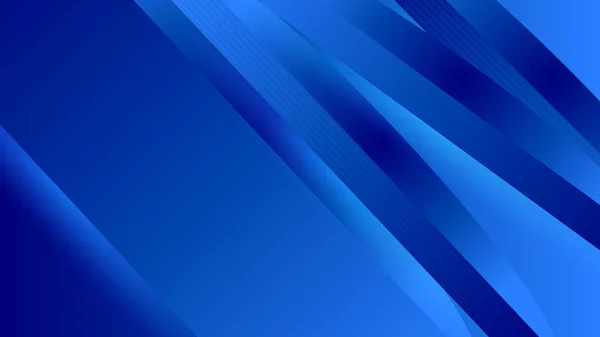 Abstrakter Blauer Hintergrund Für Präsentationsdesign Social Media Cover Technologie Banner — Stockvektor
