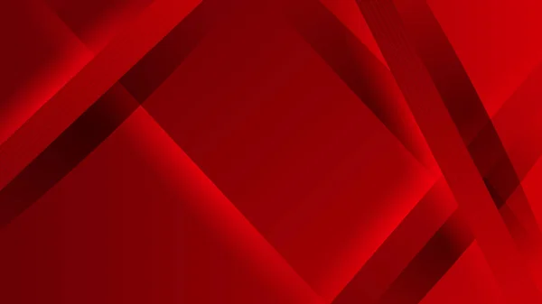 Fond Rouge Abstrait Modèle Web Vectoriel Abstrait Présentation Modèle Bannière — Image vectorielle