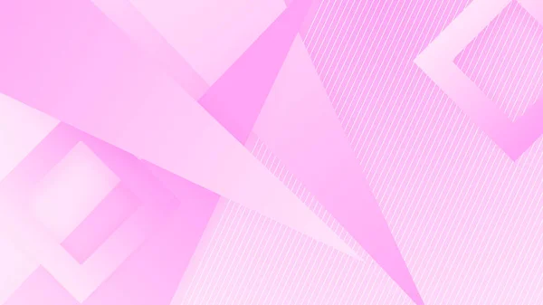 Abstract Roze Achtergrond Met Strakke Elegante Geometrische Vormen Textuur Decoratie — Stockvector