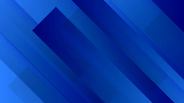 Abstrakte Blaue Geometrische Formen Vektor Technologie Hintergrund Für Design Broschüre — Stockvektor