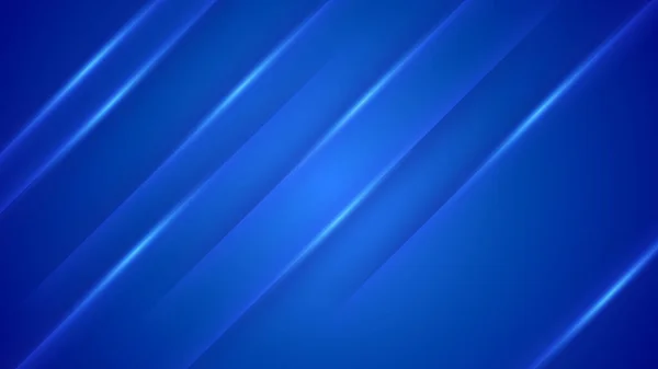最小限の幾何学的な青の幾何学形光技術の背景抽象的なデザイン ベクトルイラスト抽象グラフィックデザインバナーパターンプレゼンテーション背景Webテンプレート — ストックベクタ