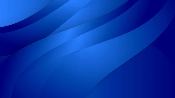 Minimal Géométrique Bleu Géométrique Formes Lumière Technologie Fond Conception Abstraite — Image vectorielle