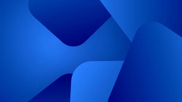 Абстрактный Синий Фон Современный Простой Синий Абстрактный Дизайн Фона Презентации — стоковый вектор