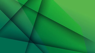 Sunum tasarımı kapağı için soyut yeşil arkaplan