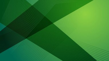 Sunum tasarımı kapağı için soyut yeşil arkaplan